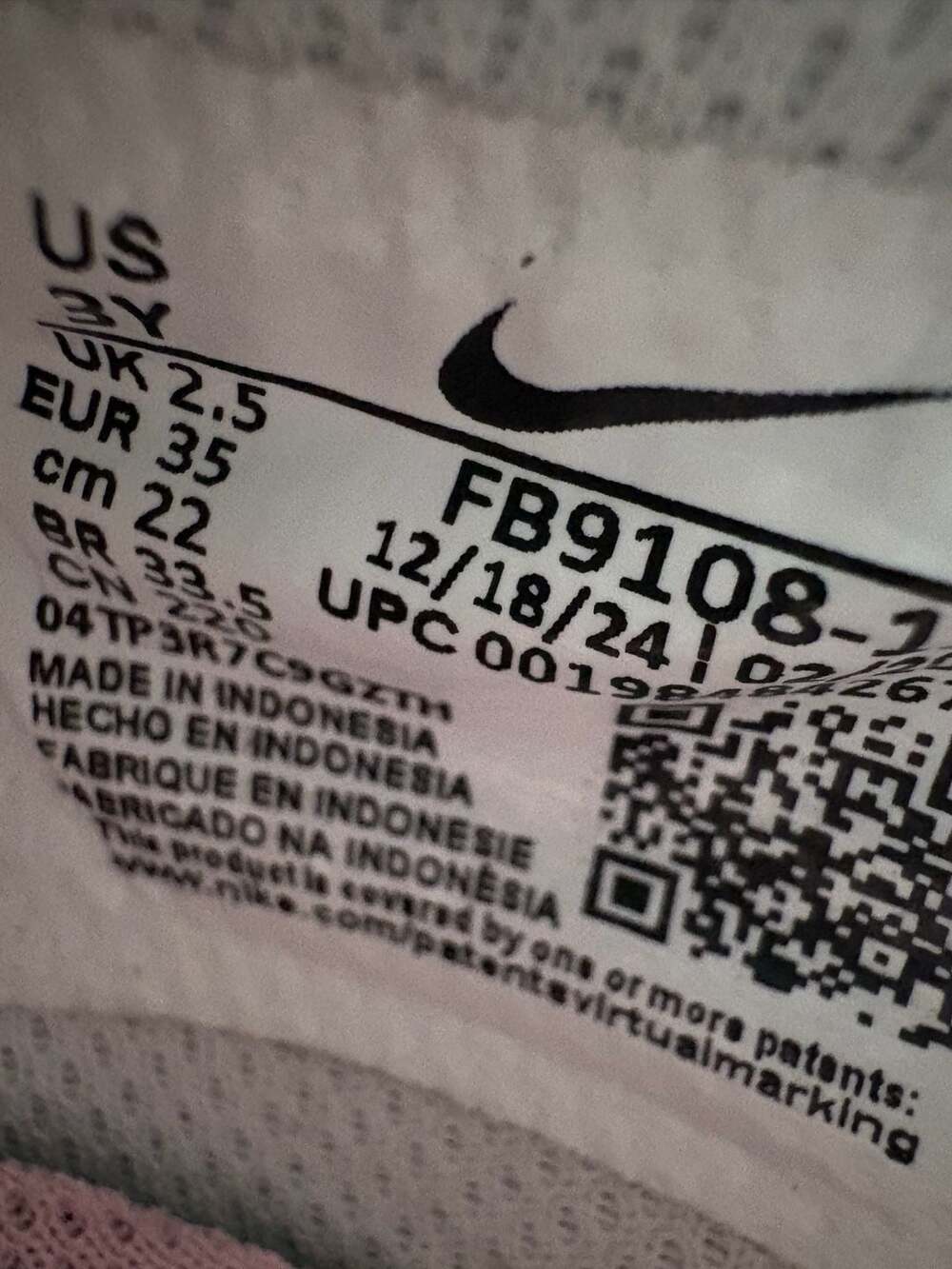 Nike Dunk Low Preschool Girls' Shoes - White/Pink Glaze - Picture 4 of 4